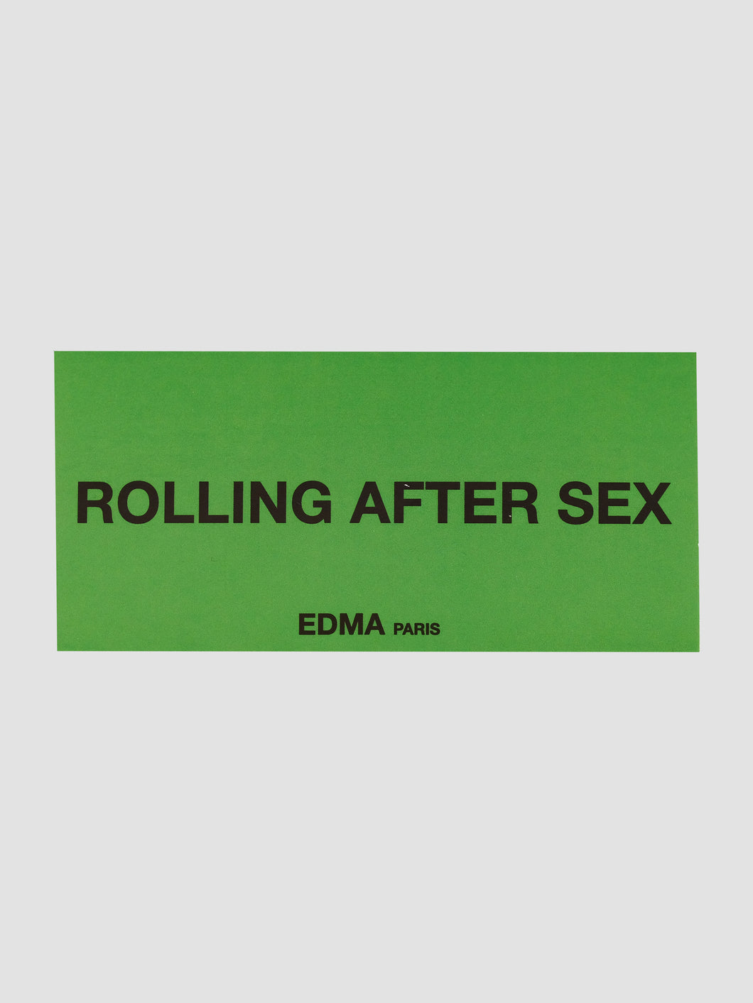 ROLLING AFTER SEX PAPER